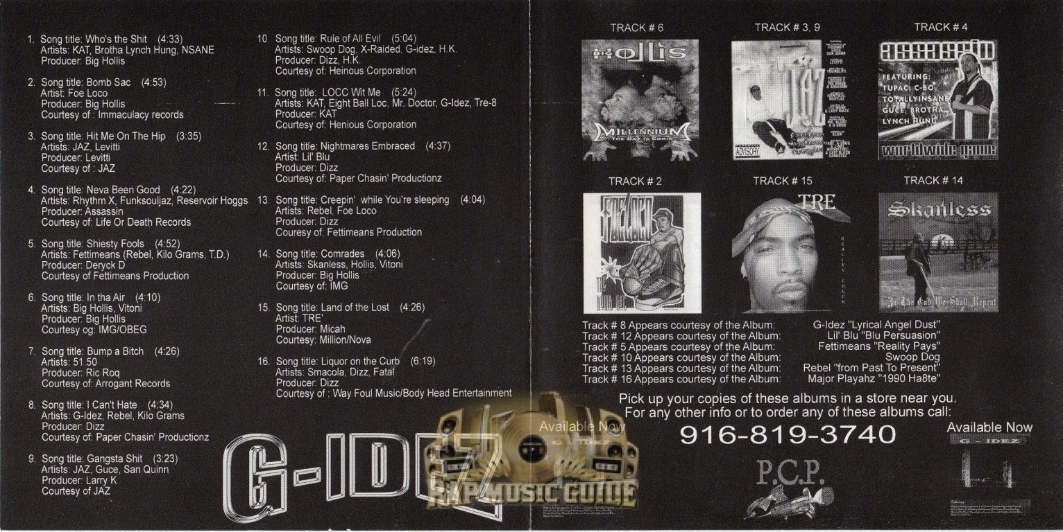 G-Idez - Lyrical Angel Dust: CD | Rap Music Guide